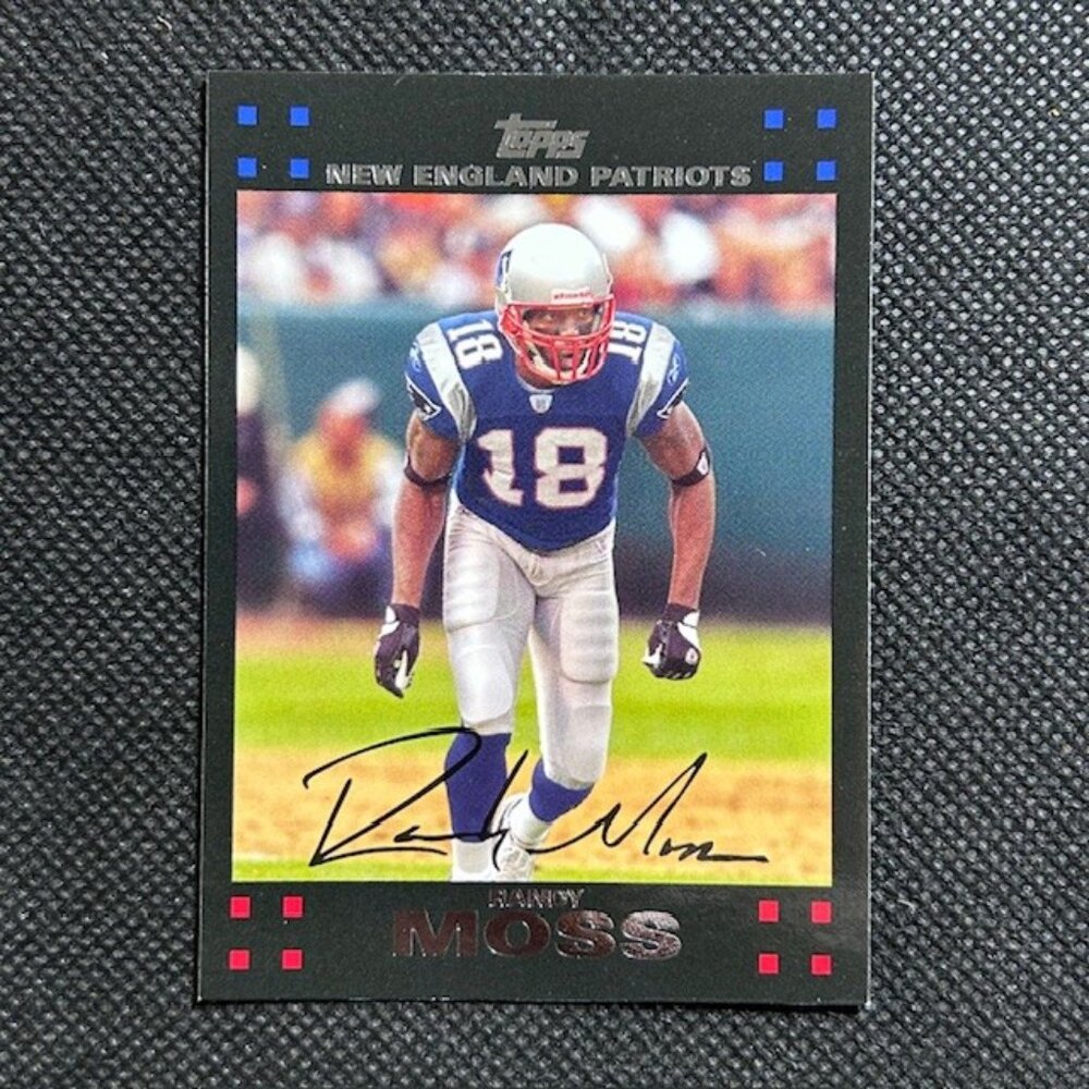 Randy Moss 2007 Topps #170 New England Patriots